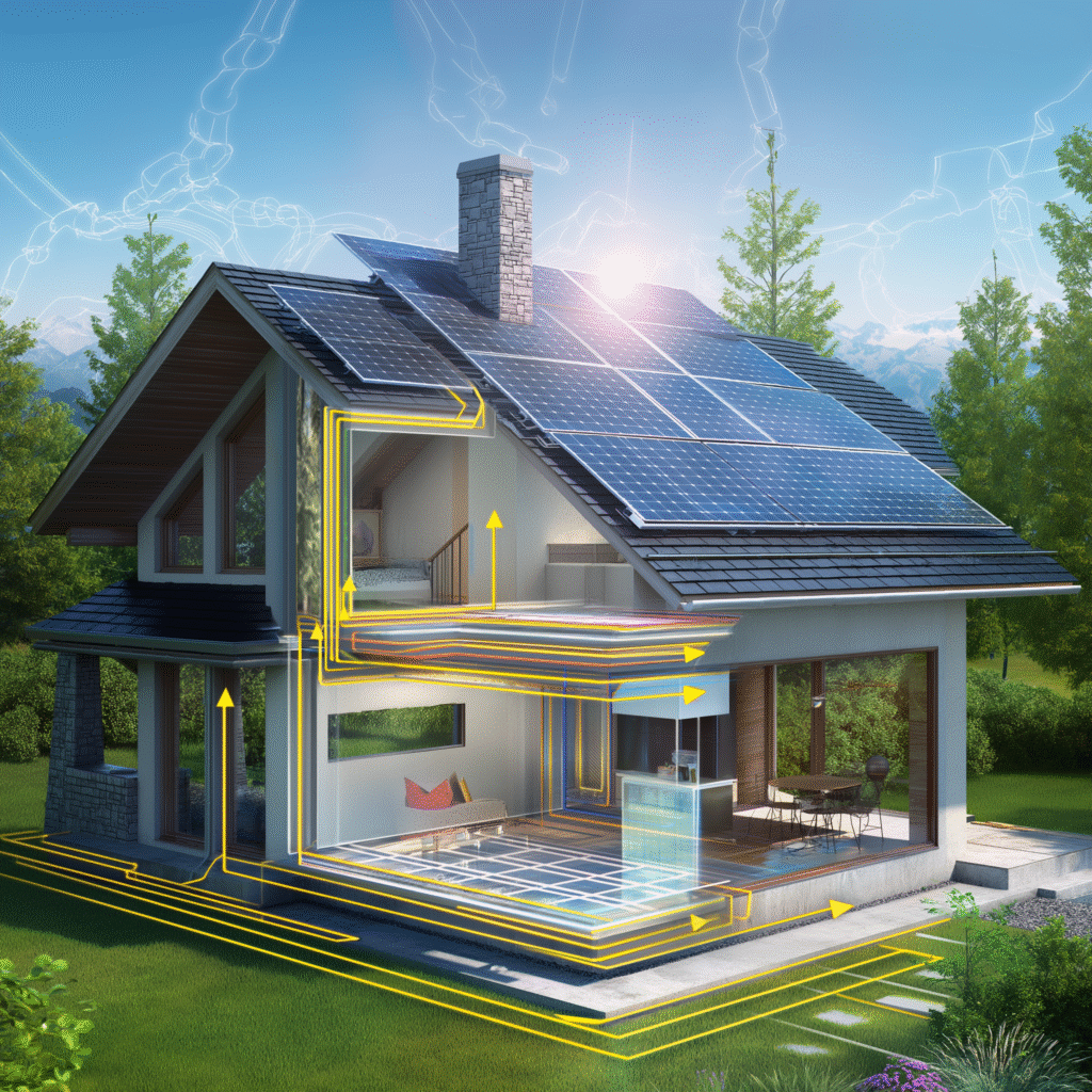 clear electric house